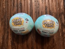 MGA's Mini Verse Make It Mini Baby Food Series 1, Lot of 2 Brand New Sealed Sets