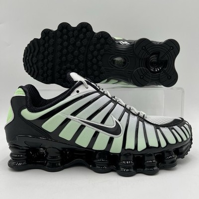 Mens Size 7 Nike Shox TL Vapor Green Photon Dust Black Sneakers AV3595 300