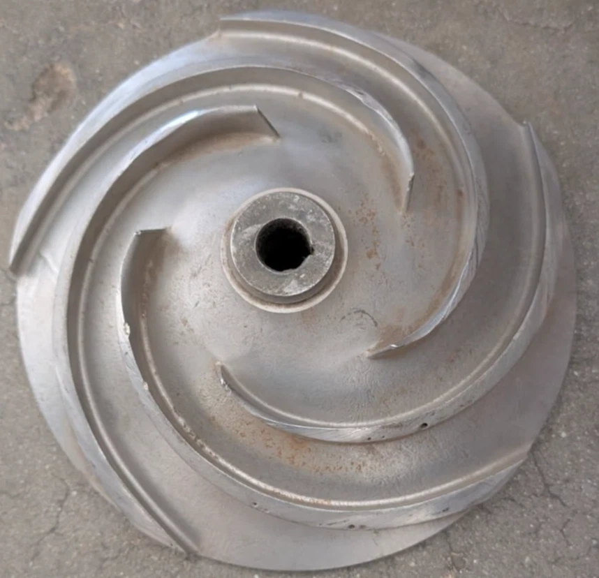 Impulsor de bomba Barnes 9-815203-2, 17-4SS, 7,80" Foto 3 de 3