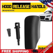 Metal Latch Hood Release Handle For Audi TT TTs 2009-2015 2008 2.0L 3.2L 2-Door