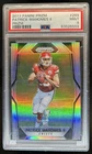 2017 Panini Prizm Patrick Mahomes II RC Rookie #269 Chiefs PSA 9
