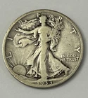 Old Man Duffy’s Fine 1933 S Fine Liberty Walking Half Dollar, DM 220