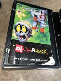Decap Attack (Sega Genesis, 1991) CIB Complete w/ Manual Tested & Working