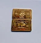 1 Brass & 1 Bronze  bullion troy ounce USA SAILING SHIP & Buffalo .999 purity
