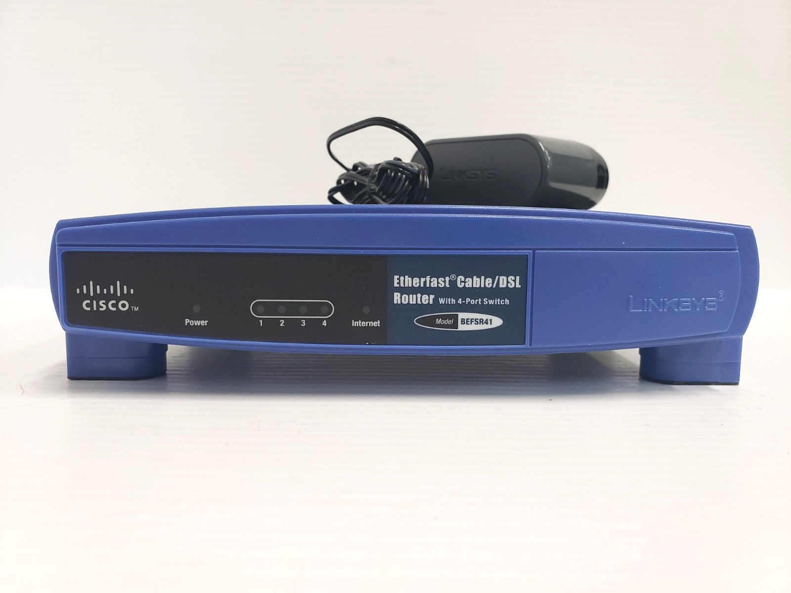 Linksys EtherFast BEFSR41 ver 4.3 Cable DSL 10/100 Ethernet Wired Router Switch