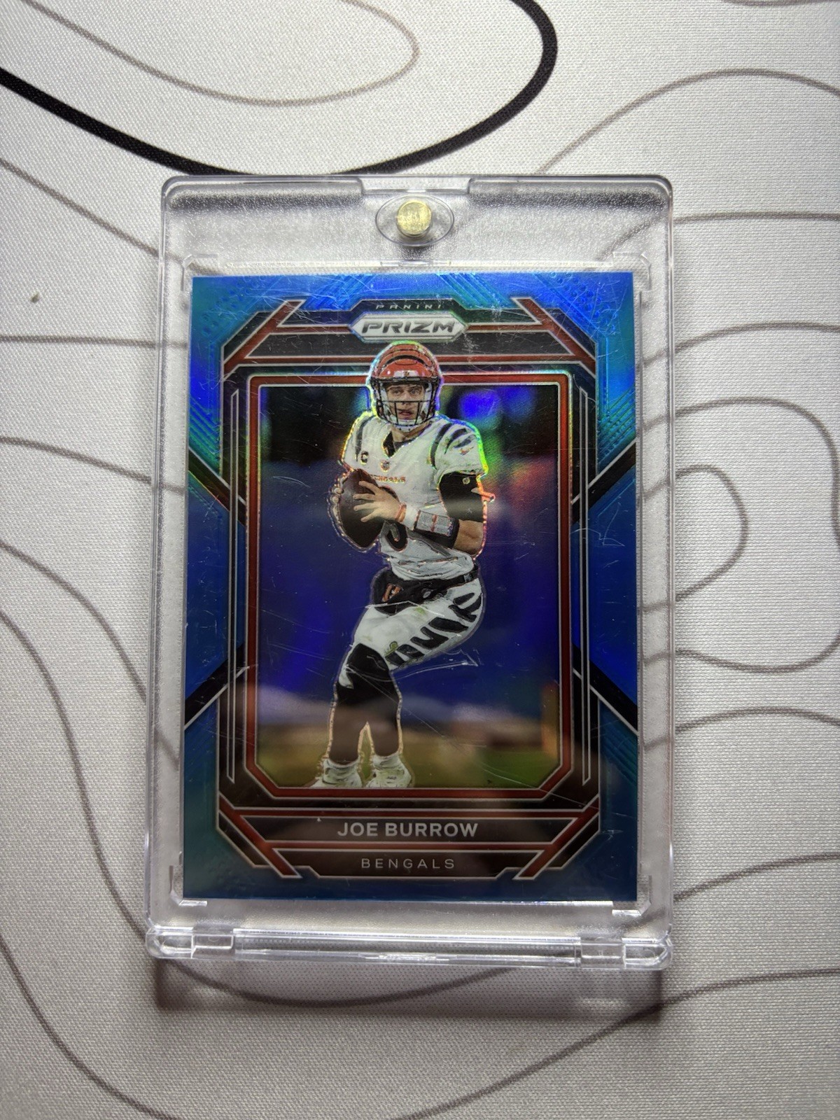 2022 Panini Prizm - Joe Burrow #56 Light Blue Prizm