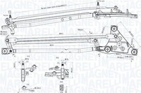 WischergestÄNge Vorne Magneti Marelli 085570738010 FÜR Volvo