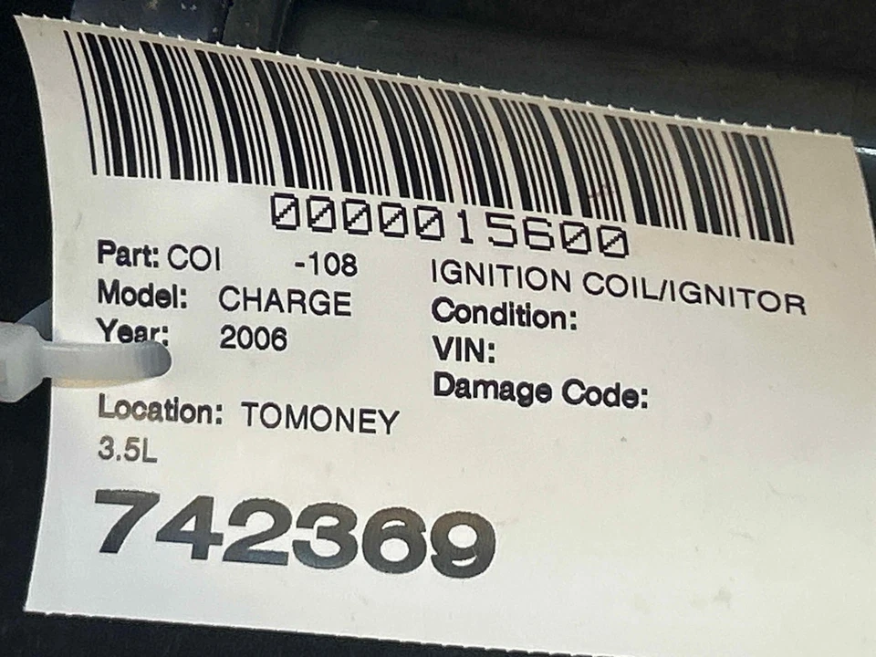 Fits 2006-2010 Dodge Charger, 3.5L Ignition Coil/Ignitor, OEM:4606869AA Foto 4 de 4