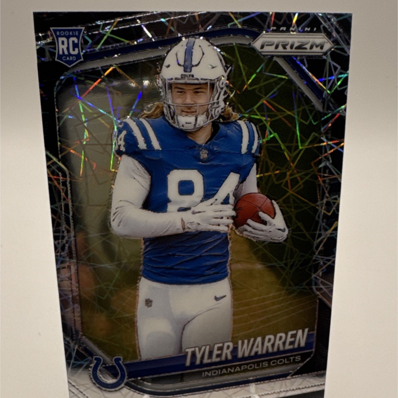 2025 Panini Prizm Tyler Warren Prizm Rookie #339 Indianapolis Colts Football