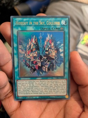 Yu-Gi-Oh! Hideout In The Sky Coulomb 1st Edition Ultra Rare Cori-EN050 NM
