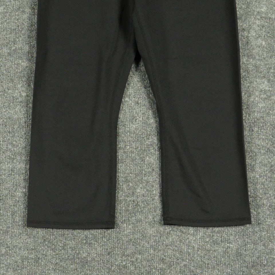 Leggings Marc New York Mujer Medianos Negros Fitness Entrenamiento Salón Pierna Recta Foto 3 de 4