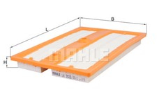 MAHLE LX 3525 Luftfilter für AUDI A1 (8X1, 8XK)