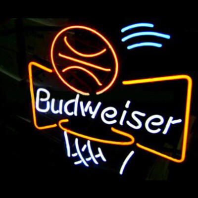 B udweiser Basketball Neon Sign 19''x15'' Beer Bar Pub Wall Man Cave Deocr Artwork