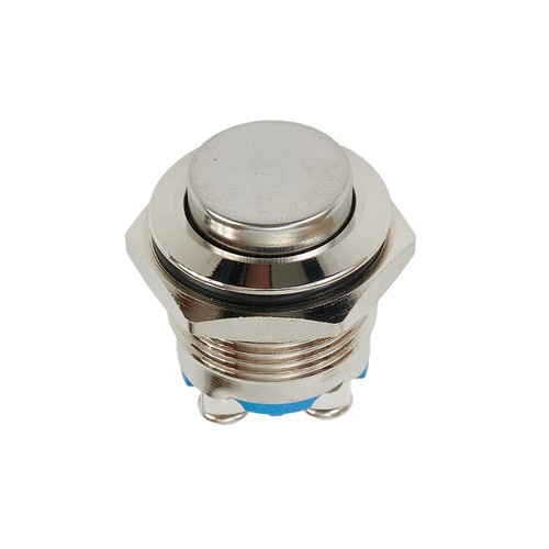 Waterproof 16mm Metal Button Switch 12V Silver Contact Easy Installation - Picture 4 of 17