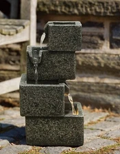 10 in H Indoor Fountain W/LED Home Decor Garden Fountain Tabletop Decor