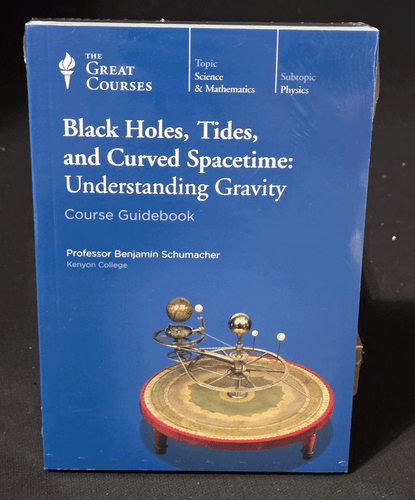 The Great Courses DVD & Guidebook Understanding Gravity: Black Holes Tides - Picture 1 of 2