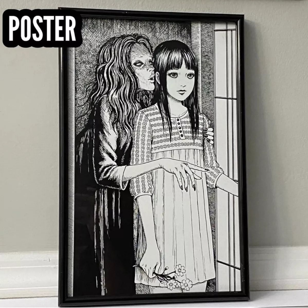 Junji Ito - Tomie Framed poster