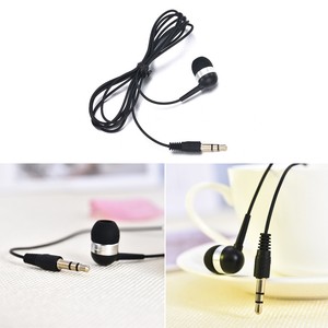 Single-Side-Headset-In-Ear-Mono-Wire-3-5mm-Earbud-Earphone-Headphone-Universal