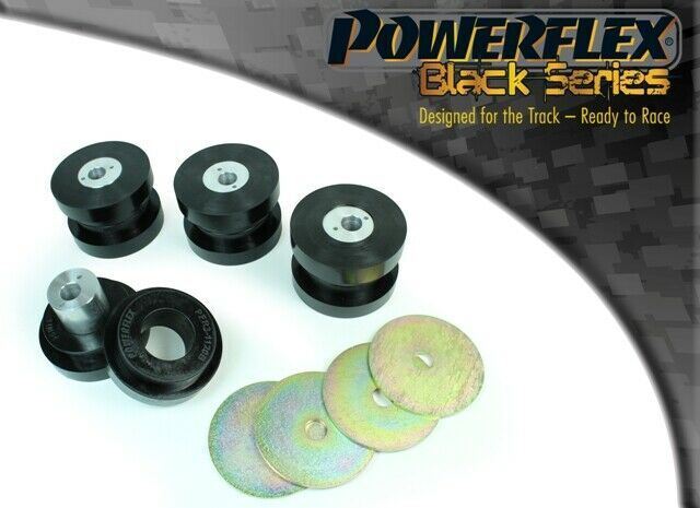 Powerflex Rear Subframe Mounting Bushes PFR3-1120BLK for Audi S6 Quattro 1998-05