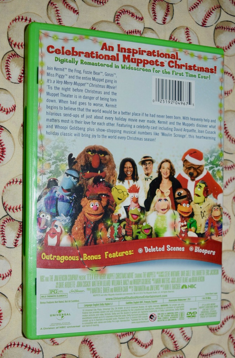 It's a Very Merry Muppet Christmas Movie DVD 27616896551| eBay