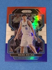 2021-22 Panini Prizm Wang Zhi-Zhi Red White Blue Prizm #273 Dallas Mavericks