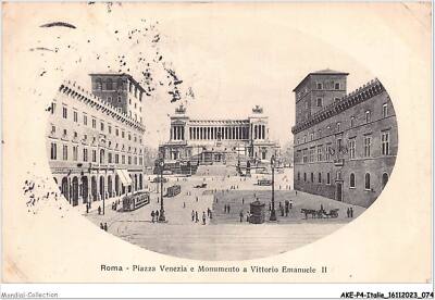 AKEP4-0328-ITALY - ROME - Venice Square and Enanuelle Voter Monument