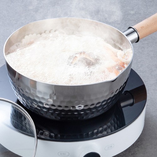 Yoshikawa Yukihira Saucepan Stainless Pan 16/18/20/22cm induction safe Compact - Picture 17 of 26