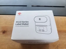 Phomemo M110 Label Maker Machine Thermal Bluetooth Mini Barcode Printer Lot