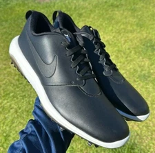 Nike Men’s Roshe G Tour Black/White Golf Shoes AR5580-001 Size 12
