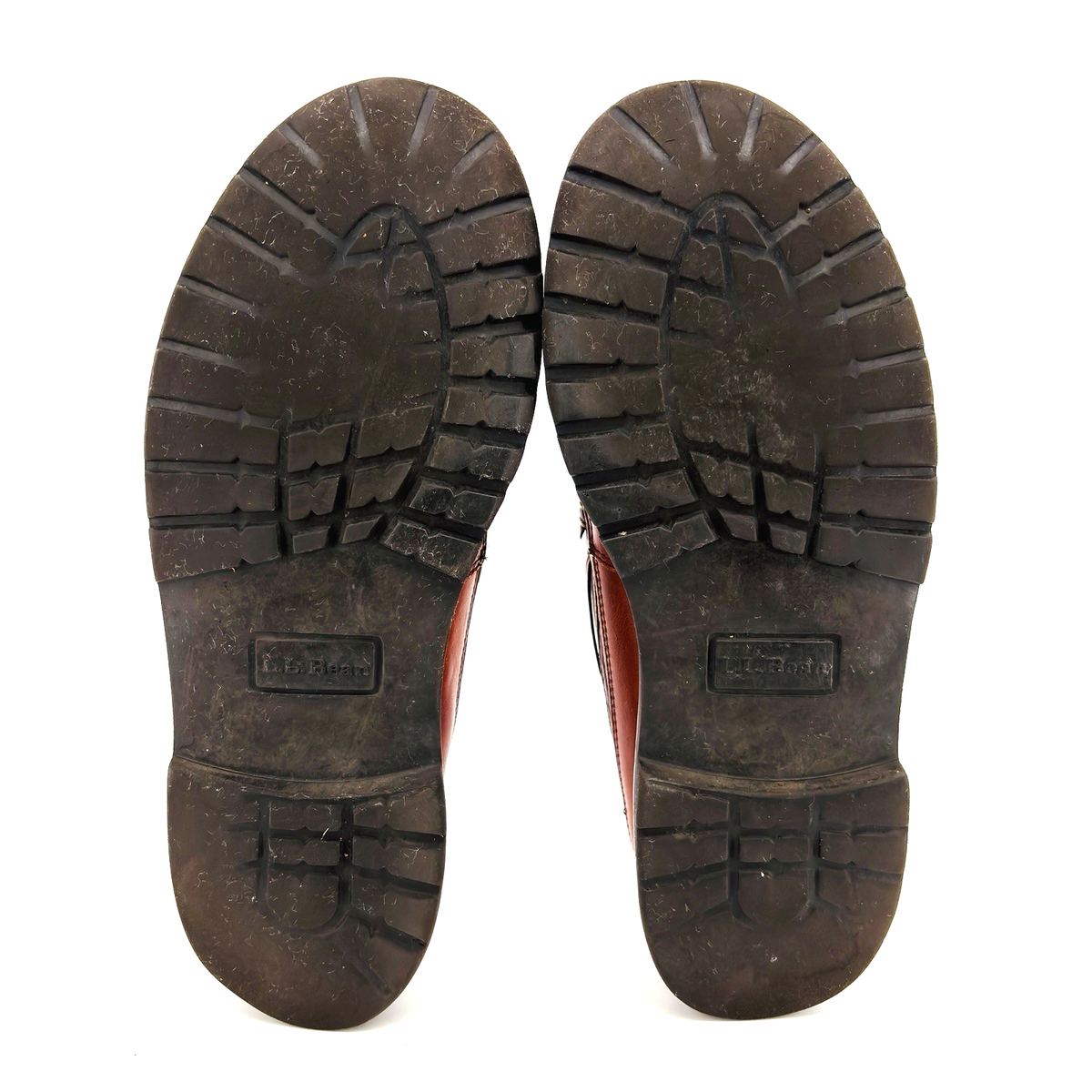 LL Bean Penny Loafer Allagash Handsewn Bison Leather Men 12 D‎ Brown L.L.Bean Allagash Brown Leather Handsewn Mocs | Mercari main image 4