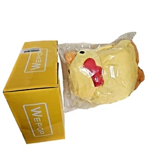 Wepop Weighted Chicken Pillow Plush Yellow Sensory Girl/Boy New Sealed