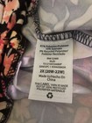 Terra and Sky Painted Floral Print High Rise Capri Leggings 0X (14) — photo 10