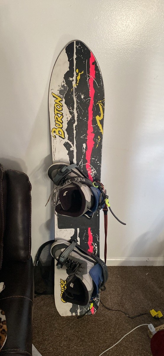 m*可様 BURTON　貴重 Vintage 1989 Burton Cruise 165cm Snowboard with bindings