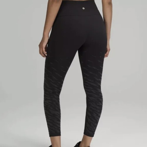 Talla 6 Nuevo Con Etiquetas Lululemon Año Nuevo Lunar Wunder Under HR Apretado 25" Tigre Negro - Imagen 1 de 7