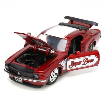 34118) BY JADA 1970 FORD MUSTANG BOSS 429 CANDY RED 