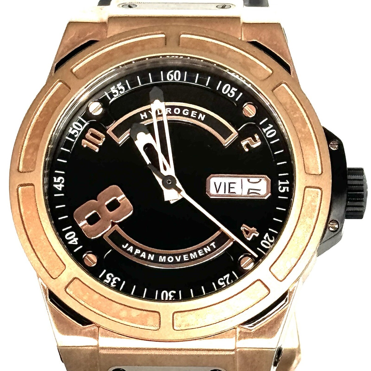 【楽天スーパーセール】 Hydrogen OTTO Sketched Back Gold Black Automatic HW224005 その他