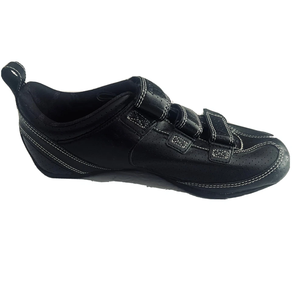 Zapatos de ciclismo BONTRAGER Inform Race Road negros con 3 correas para hombre talla 8,5 EE. UU. Foto 4 de 4