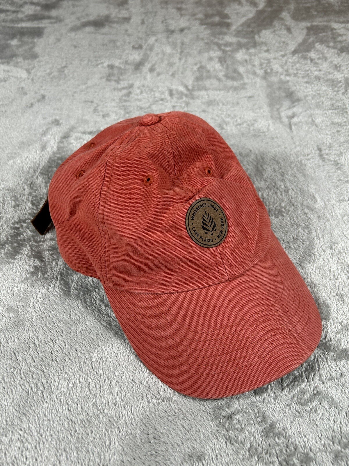 Whiteface Mountain Hat Strapback NY Lodge Lake Pl… - image 3