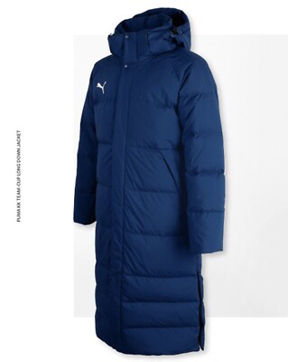 Puma Men KK Team-cup Down Padding Jacket Blue Winter Coat Top Padded 93271303