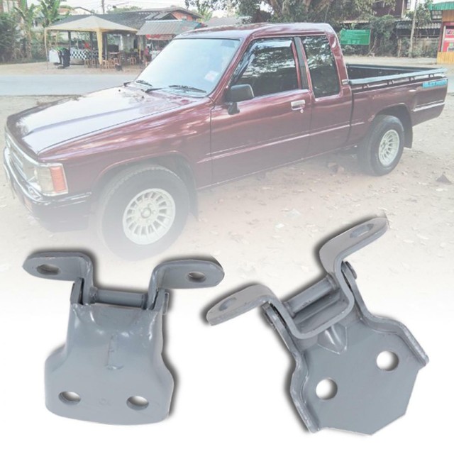 2X LEFT LH DOOR HINGE HINGES UPPER LOWER FOR TOYOTA HILUX LN50 MK2 1984
