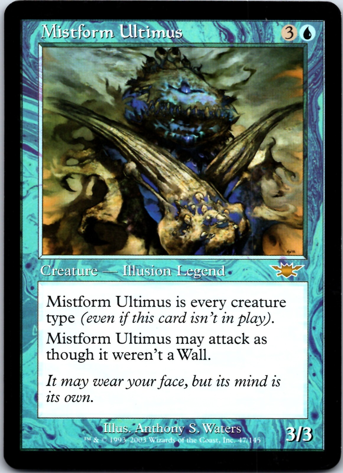 MISTFORM ULTIMUS mtg NM Legions 1 Rare