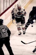 PF41 2001 Original Photo ALEXEI ZHAMNOV CHICAGO BLACKHAWKS NHL ICE HOCKEY CENTER