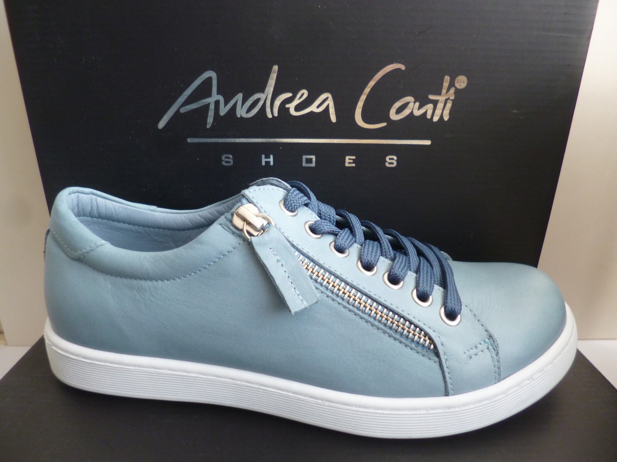 Sneakers Andrea Conti Pantoletten Blau Andrea Conti Women's