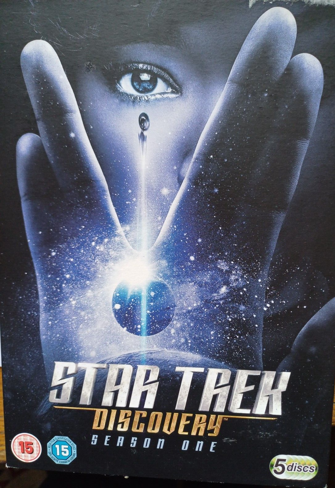 Star Trek - Discovery - Series 1 -  Complete DVD box set 5 discs with slipcase