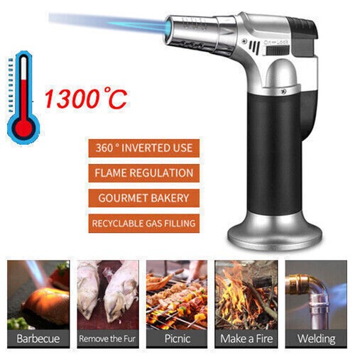 New Refillable Butane Gas Micro Blow Torch Lighter Mini Torch Micro Torch HOT - Picture 5 of 7