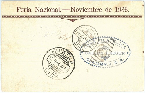 69377 - GUATEMALA - POSTAL HISTORY - STATIONERY CARD with UNISSUED STAMP 1936 - Picture 2 of 2