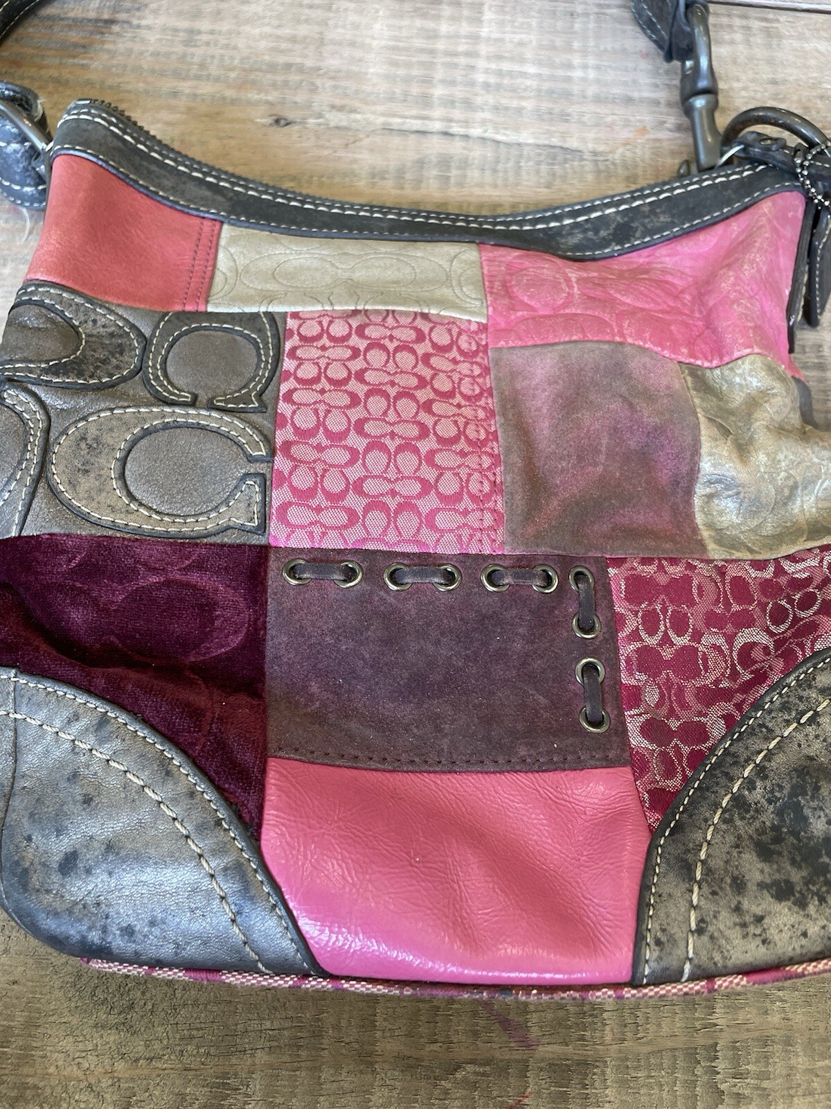Coach Patchwork Bag - image 3