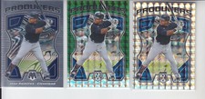 (3) 2021 Mosaic Jose Ramirez Producers Base + Silver + Green Guardians #P2