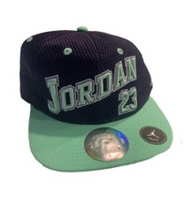 NWT NIKE JORDAN YOUTH NAVY BLUE ADJUSTABLE BASEBALL HAT 8/20