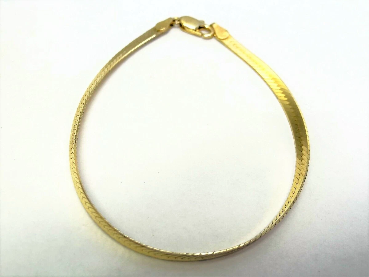 Vintage Used .925 Silver Italy Gold Plate Hallmark HCT Stamped